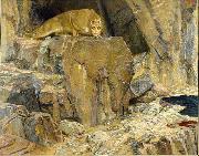 georg von rosen The Sphinx oil painting artist